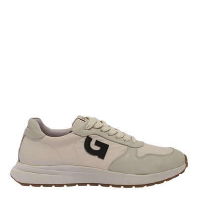 Tênis Masculino Seta Nylon Couro Off White