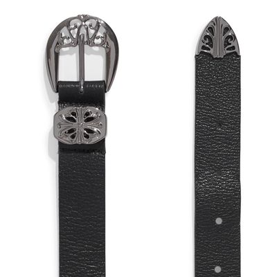 Cinto Couro Floater Preto