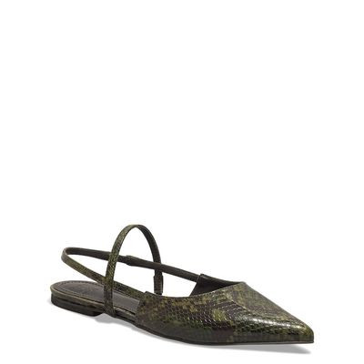 Sapatilha Slingback Cobra Verde Army