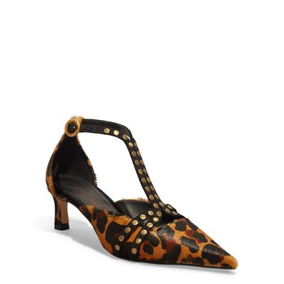 Scarpin Pêlo Leopardo