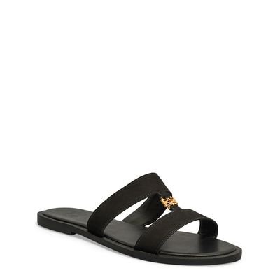 Rasteira Nobuck Preto