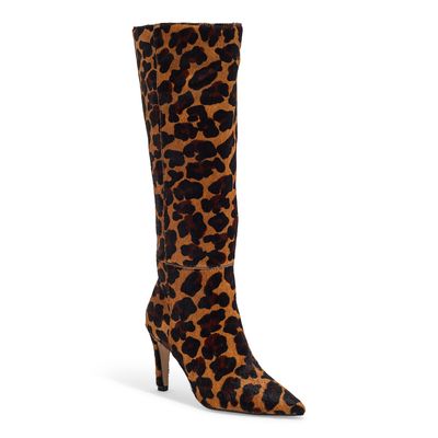 Bota pêlo leopardo
