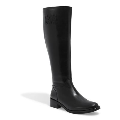 Bota couro flag preto