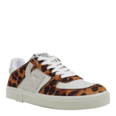 Tênis Estampa Animal Print Leopardo Seta Off White