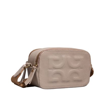 Bolsa P Couro Floater Ash