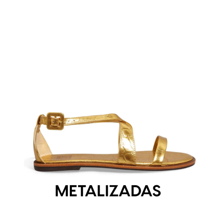 Rasteirinhas Metalizadas